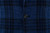 Sartorio Napoli Blue Black Plaid Virgin Wool Silk Linen Sport Coat