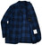 Sartorio Napoli Blue Black Plaid Virgin Wool Silk Linen Sport Coat
