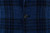 Sartorio Napoli Blue Black Plaid Virgin Wool Silk Linen Sport Coat