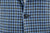 Sartorio Napoli Green Blue Check Virgin Wool Cashmere Sport Coat