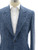 Sartorio Napoli Blue Check Virgin Wool Silk Cotton Polyamide Sport Coat