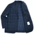 Sartorio Napoli Blue Windowpane 100% Virgin Wool Suit