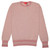 Isaia Napoli Pink Stripe Sweater Crewneck Fine Cashmere Silk Knit