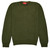 Isaia Napoli Green Blue Honeycomb Sweater Crewneck Fine Silk Knit