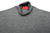 Isaia Napoli Gray Sweater Turtleneck Fine Wool Silk Cashmere Knit