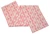 Kiton Scarf Cashmere Pink Ivory K Logo
