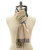 Kiton Scarf Cashmere Green Gray Brown Beige