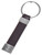 Brunello Cucinelli Leather Silver Key Chain Brown