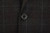 Belvest Suit 2B Wool 120's Size 40 Gray Plaid 50SU0118