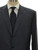Brioni Suit 'Brunico' Luxury Fine Wool Silk 44 54 Blue Stripe 03SU0177