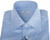 Barba Napoli Dress Shirt Cotton 15 3/4 40 Blue Fancy 11SH0103