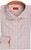 Isaia Napoli Dress Shirt Cotton 39 15 1/2 Blue Red Check