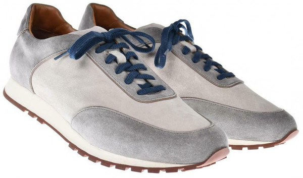 Loro Piana Sneaker Shoes Week End Walk Suede Size 12 US Gray Loro Piana Sneaker Shoes Week End Walk Suede Size 12 US Gray