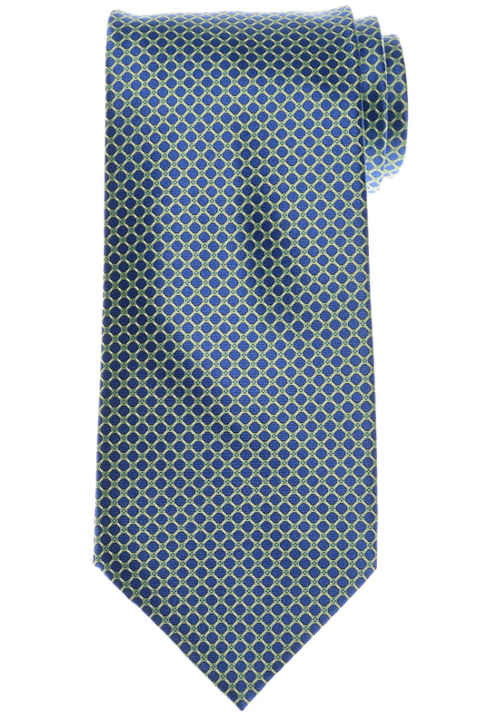 Stefano Ricci Tie Blue Geometric