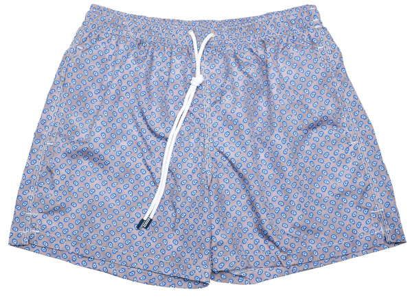 Fedeli Swim Short Madeira Airstop Brown Paisley Fedeli Swim Short Madeira Airstop Brown Paisley