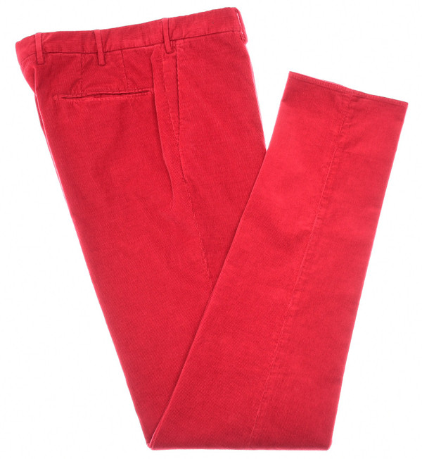 Incotex Pants Corduroy Red