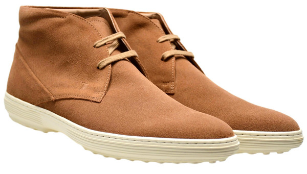 Tod's Chukka Boots Polacco Peter Suede Brown