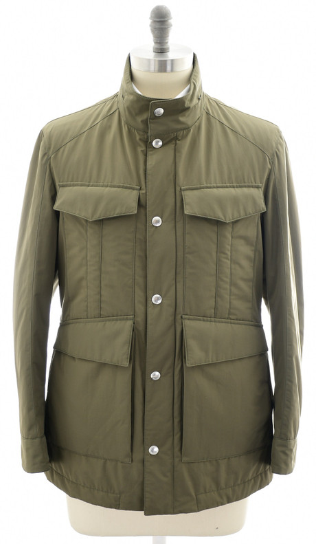 Brunello Cucinelli Coat Parka Green