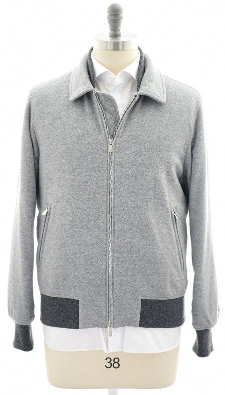 Brunello Cucinelli Padded Jacket Thermore Coat Gray