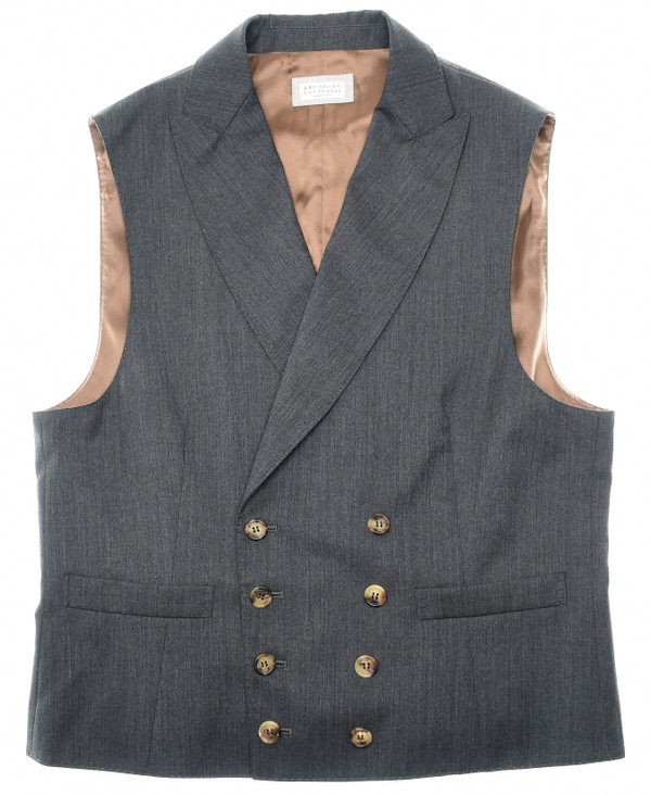 Brunello Cucinelli Vest Gray