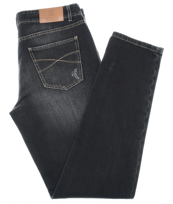 Brunello Cucinelli Jeans Traditional Fit Black