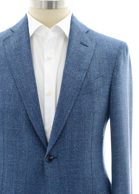 Zilli Sport Coat Blue Tweed