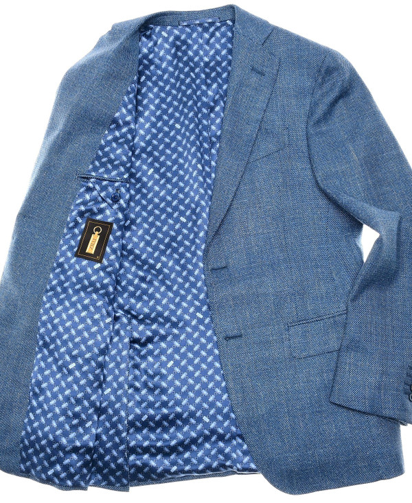 Zilli Sport Coat Blue Tweed