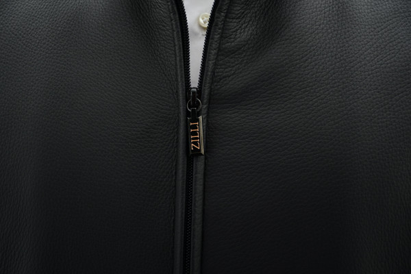 Zilli Matte Nubuck Crocodile Leather Jacket