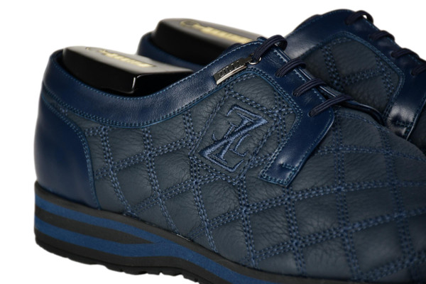 Zilli Dress Sneakers Shoes Blue display picture 1