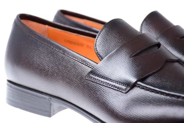 Santoni Shoes Gavin Loafers Brown