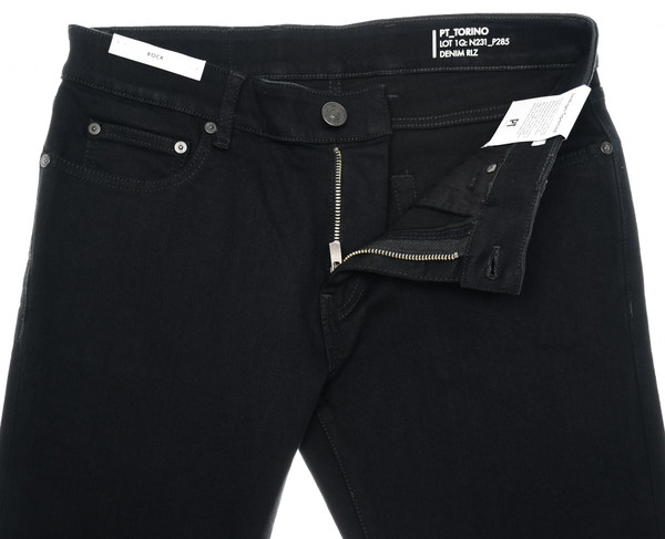 PT Torino Jeans Stretch Denim Size 30 Black 32JN0366