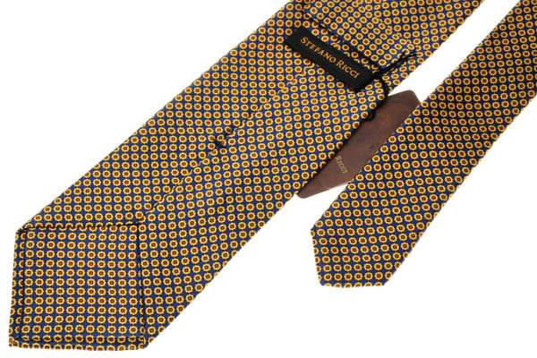 Silk tie Stefano Ricci Blue in Silk - 35669158