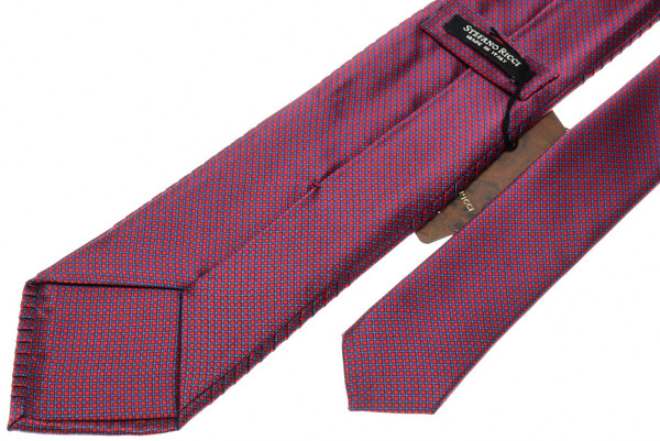 Stefano Ricci - Blue silk tie in pattern pattern CXDD41070 buy at Symbol