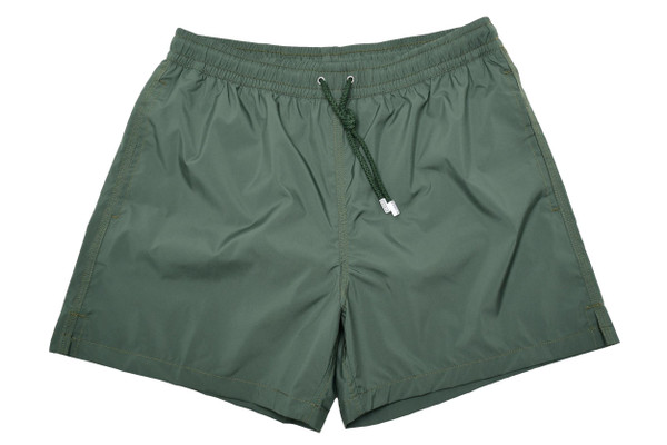 Fedeli Swim Short Madeira Airstop Green Solid