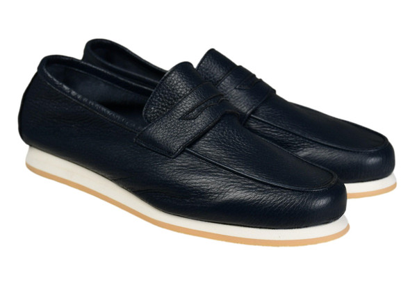 Fedeli Sneaker Slipper Loafers Anacapri Dark Blue