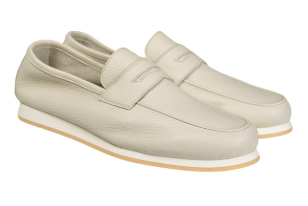 Fedeli Sneaker Slipper Loafers Anacapri Stone Brown-Gray