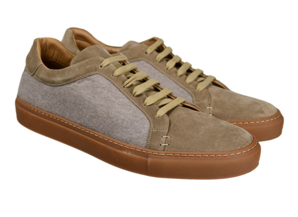 Fedeli Sneaker Week Flannel Suede Brown