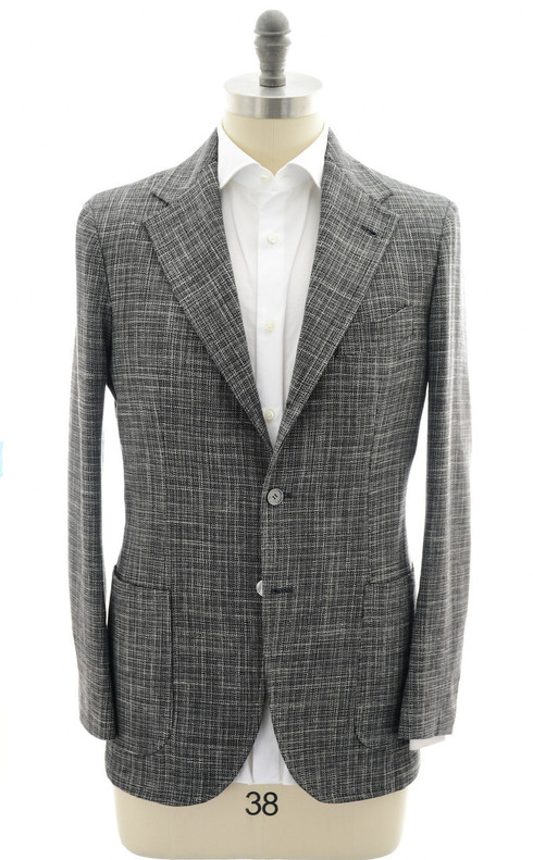 Sartorio by Kiton Gray Wool Blend Sport Coat – Men's Italian Designer Sport Coat Sartorio by Kiton Gray Wool Blend Sport Coat – Men's Italian Designer Sport Coat