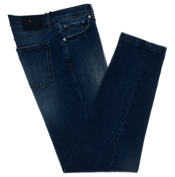 Kiton Blue Jeans Cotton Stretch Denim