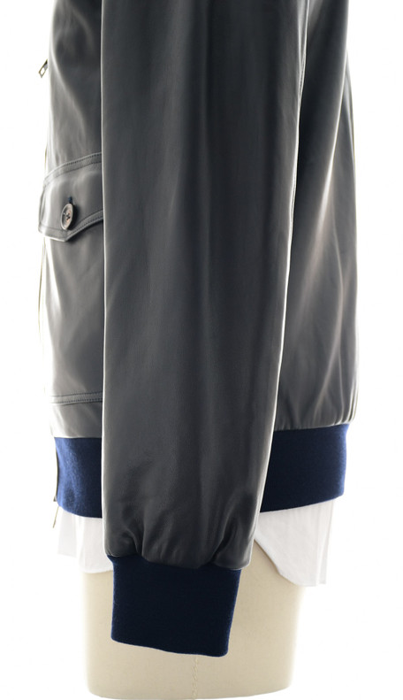 Kired Blue Bomber Jacket | Designer Sale | Luxury Menswear