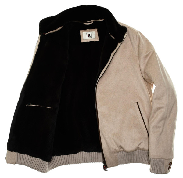 Kired Brown Cashmere Mink Coat | Sale | Luxury Menswear