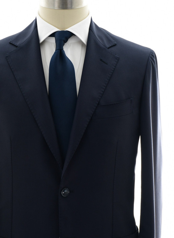 Sartorio Blue Basic Suit | High Quality Clothing | Luxury Menswear