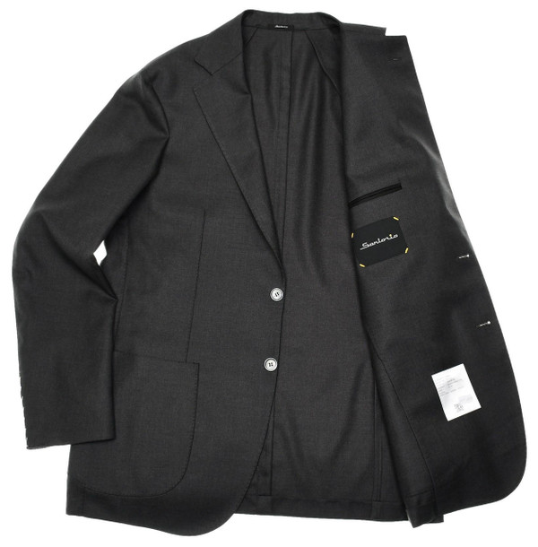 Sartorio Gray Basic Suit | Top Designer Deals | Luxury Menswear