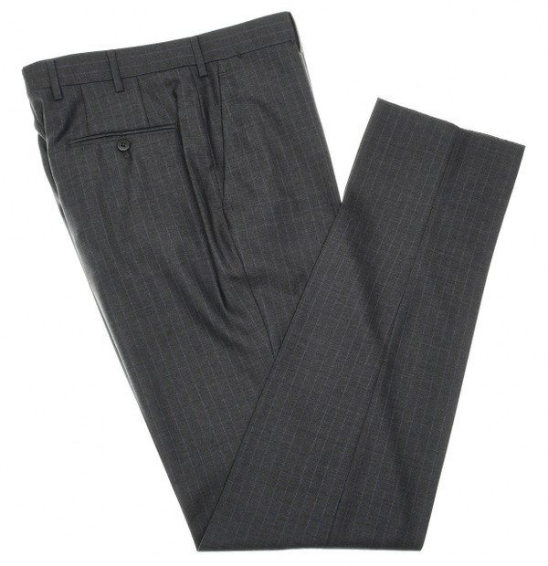 Isaia Gray Stripe Suit | Italian Sale Apparel | Luxury Menswear