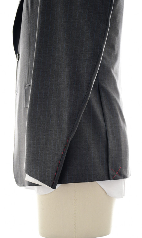 Isaia Gray Stripe Suit | Italian Sale Apparel | Luxury Menswear