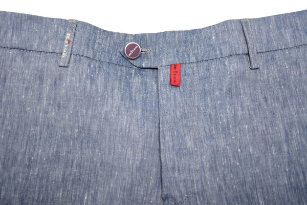Kiton Blue Comfort Pants | Italian Clothing | Luxury Menswear