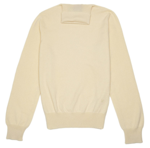 Isaia Napoli Ivory Sweater Turtleneck Fine Cashmere Knit