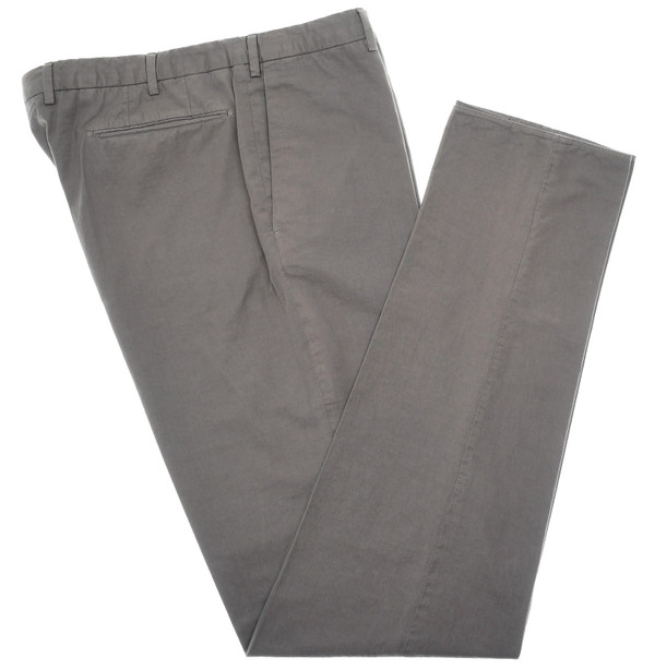 Incotex Pants Slim Fit Cotton Twill Gray