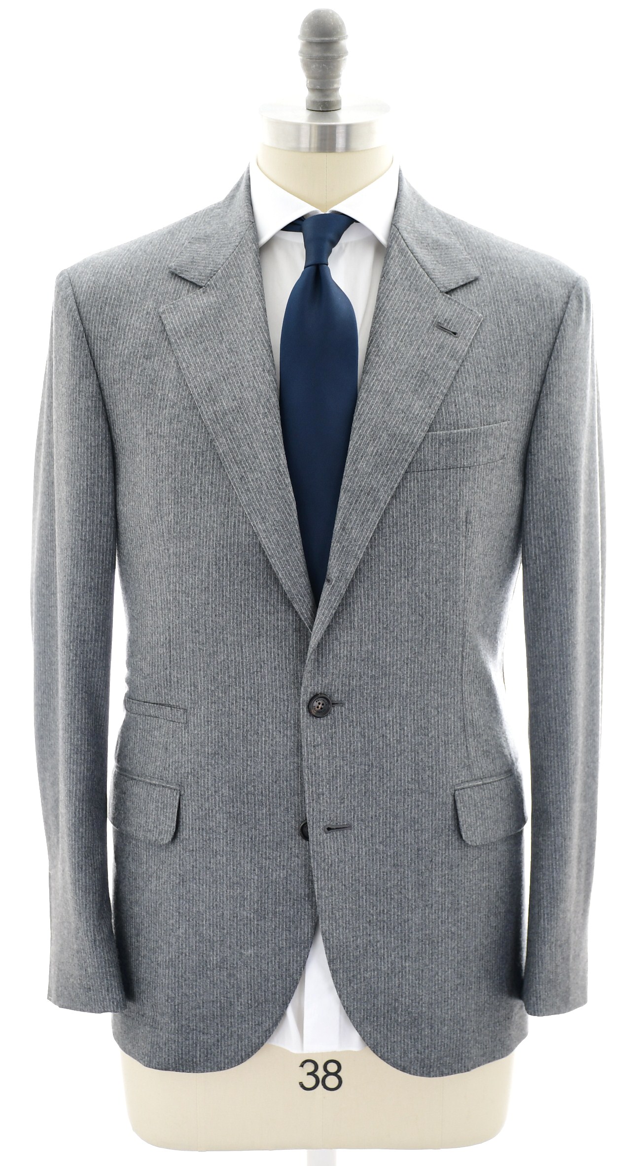 BRUNELLO CUCINELLI カシミヤ ネクタイ グレー
