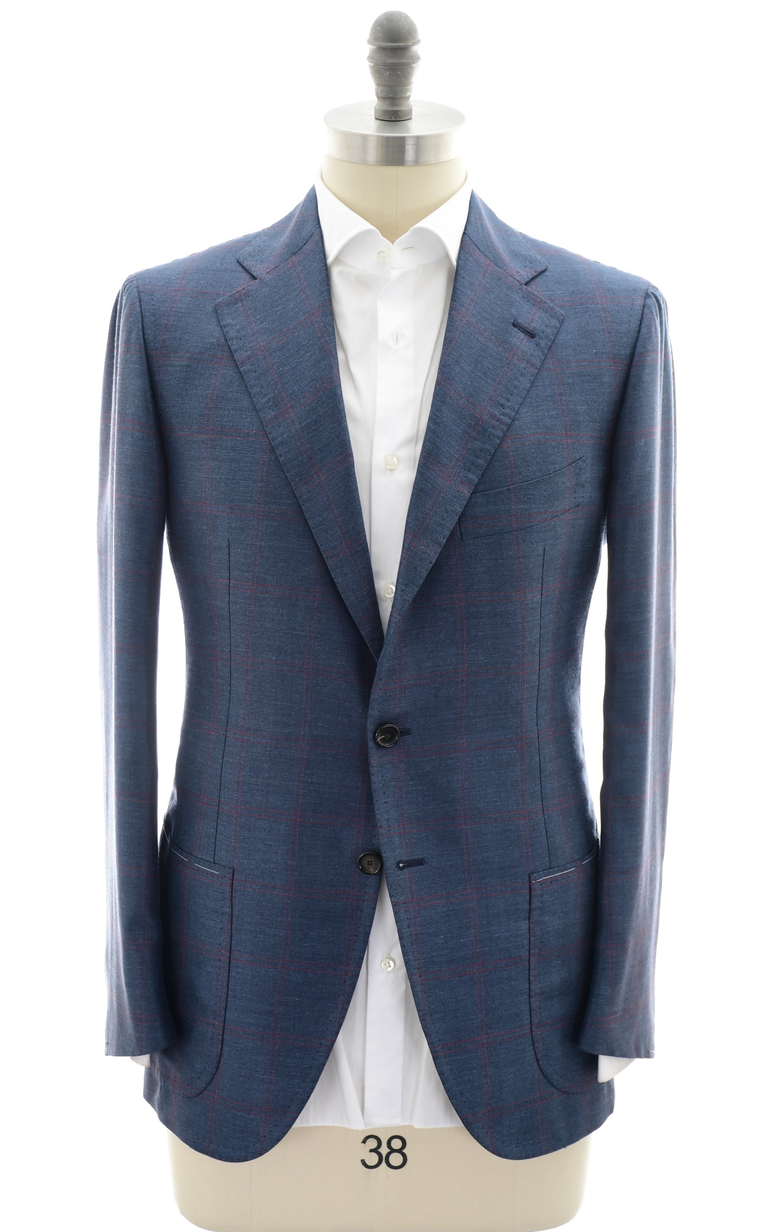 その他 Cesare Attolini Cesare Attolini Blue Super 150's Suit - 45/55